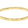 Polished Bangle Bracelet 18k Gold Over Sterling Silver