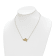 14K Yellow Gold Diamond-cut Snake Necklace