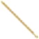 14K Yellow Gold 6.5mm Byzantine Chain Bracelet