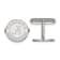Rhodium Over Sterling Silver LogoArt University of Alabama Cuff Links