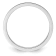 14K White Gold 1.2mm Criss-Cross Pattern Stackable Expressions Band