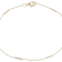 Dainty Bar Station Bracelet In 18K Gold Over Sterling Silver