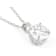 Lab-Grown Diamond Solitaire Pendant In 14K White Gold 2.00ct