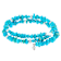 Turquoise Wrap Bracelet In Sterling Silver