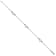 Rhodium Over 14K White Gold Fancy Heart Bracelet