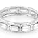 Baguette CZ Eternity Band Ring 2.88ctw In Sterling Silver
