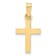14k Yellow Gold Cross Pendant