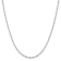 Sterling Silver 2.75mm Elongated Open Link Chain Necklace