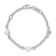 Sterling Silver Polished Hearts with 0.25-inch Extensions Children's Bracelet