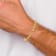 14K Yellow Gold 7mm Hand-Polished Miami Cuban Chain Bracelet