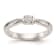 Rhodium Over 14K White Gold First Promise Diamond Promise/Engagement Ring