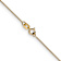 14k Yellow Gold 0.85mm Solid Diamond-Cut Spiga 24 Inch Chain