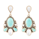 Barse Jewelry Composite Turquoise and Mother-of-Pearl Gold Tone
Barcelona Dangle Earrings