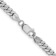 Rhodium Over 14k White Gold 4.25mm Solid Miami Cuban 26 Inch Chain