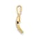 14K Yellow Gold Cubic Zirconia Children's Heart Pendant