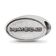 Sterling Silver LogoArt Kappa Kappa Gamma Oval Greek Letters Bead
