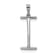 Rhodium Over 14K White Gold Diamond Letter I Initial Pendant