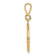 14k Yellow Gold Claddagh Pendant