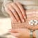 1.62ct Morganite And 0.10ctw Diamond 14k Rose Gold Double Halo Ring