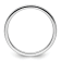 Rhodium Over 10K White Gold 1.2mm Bead Stackable Expressions Band