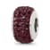 Sterling Silver Reflections Crimson Full Preciosa Crystal Bead