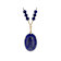 Lapis Lazuli And Azurite In Granite Matrix Reversible Enhancer Necklace
In 18K Gold Over Sterling Silver