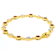 Opal And Garnet Tennis Bracelet In 18K Gold Over Sterling Silver 6.14ctw
