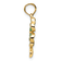 14K Yellow Gold 4-Leaf Clover Enameled Pendant