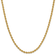 14k Yellow Gold 3.8mm Solid Rope 24 Inch Chain