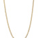 14k Yellow Gold 4.5mm Solid Open Concave Curb 18 Inch Chain