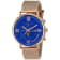 Christian Van Sant Men's Somptueuse LTD Blue Dial, Rose Stainless Steel
mesh Watch