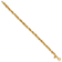 14k Yellow Gold 5mm Polished Fancy Link Bracelet