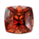 Brown Zircon 9.9x9.6mm Cushion 6.75ct