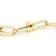 Stirrup Link Chain Bracelet In 18k Gold Over Sterling Silver