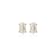 Oval Moissanite 14k Yellow Gold Over Silver Stud Earrings 0.52ctw DEW