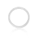 Baguette and Round White Topaz Sterling Silver Milgrain Detail Eternity
Band Ring, 0.84ctw