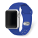 Gametime Buffalo Bills Blue Debossed Silicone Apple Watch Band (38/40mm
M/L). Watch not included.
