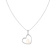 7.5-8mm Button White Cultured Freshwater Pearl Rhodium Over Sterling
Silver Pendant