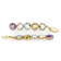 Multi-Gemstone Dangle Earrings In 18K Gold Over Sterling Silver 19.90ctw