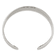 Sterling Silver 13.5mm Hammered Cuff Bracelet