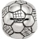Sterling Silver Soccer Ball Bead