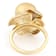 Golden South Sea Pearl Solitaire Ring In 18K Gold Over Sterling Silver