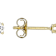 Timeless Lab-Grown Diamond Solitaire Stud Earrings In 10K Gold