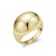 Polished Bold Dome Ring In 14K Gold Over Sterling Silver