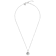 Initial I Charm Pendant Necklace In Silver-Tone