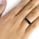 Black Sapphire Rhodium Over Sterling Silver Ring 2.80ctw