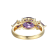 Purple Cubic Zirconia 18k Yellow Gold Over Sterling Silver February
Birthstone Ring 5.55ctw