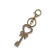 Gold Tone Clear Crystal Key Chain