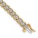 14k Yellow Gold and 14k White Gold with Rhodium over 14k Yellow Gold
Diamond Bracelet