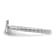 Sterling Silver Stackable Expressions Polished Diamond Angel Ring 0.035ctw